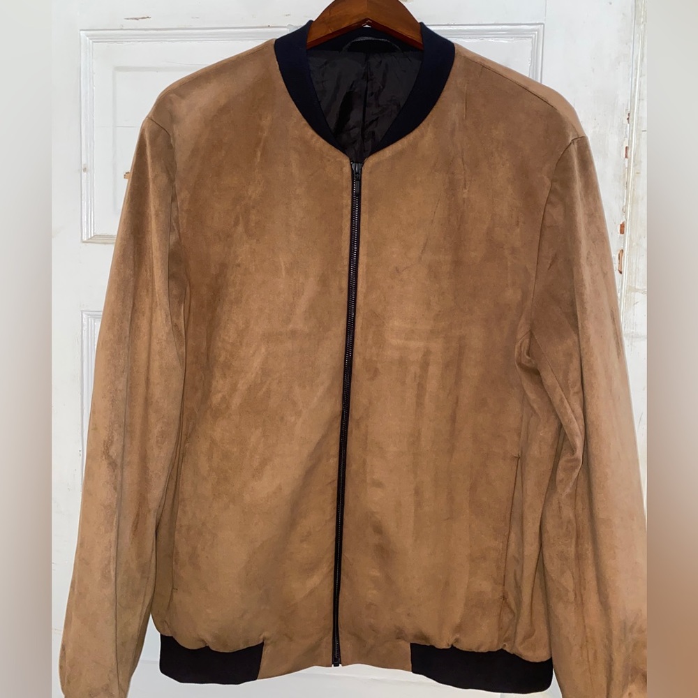 Microsuede topman jacket